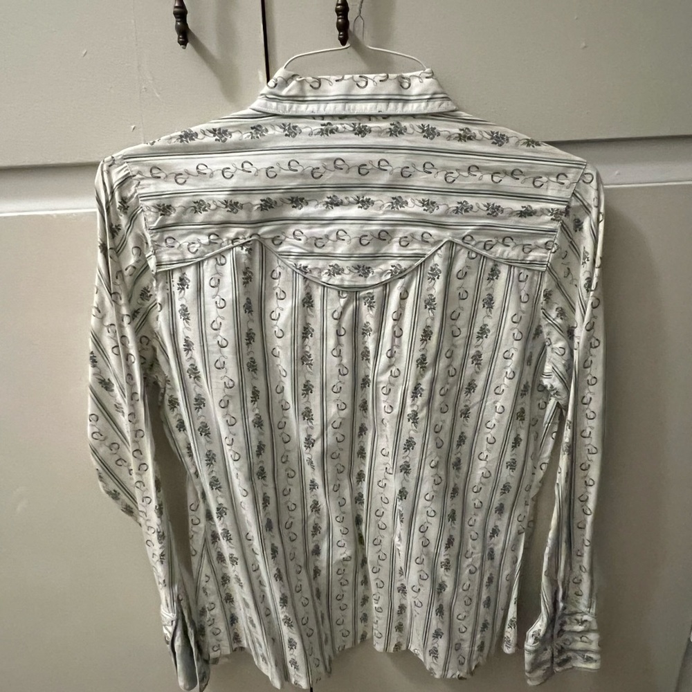 Women size medium button down shirt